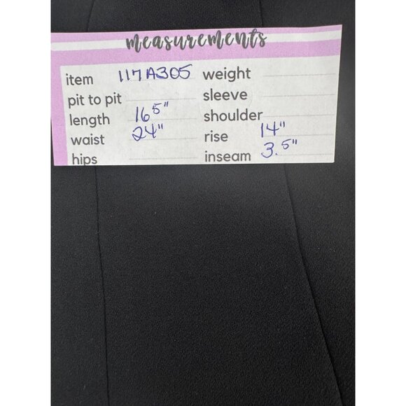 Zara XS Black Tailored Pleated High Waisted Wide Legged Shorts - Picture 12 of 12